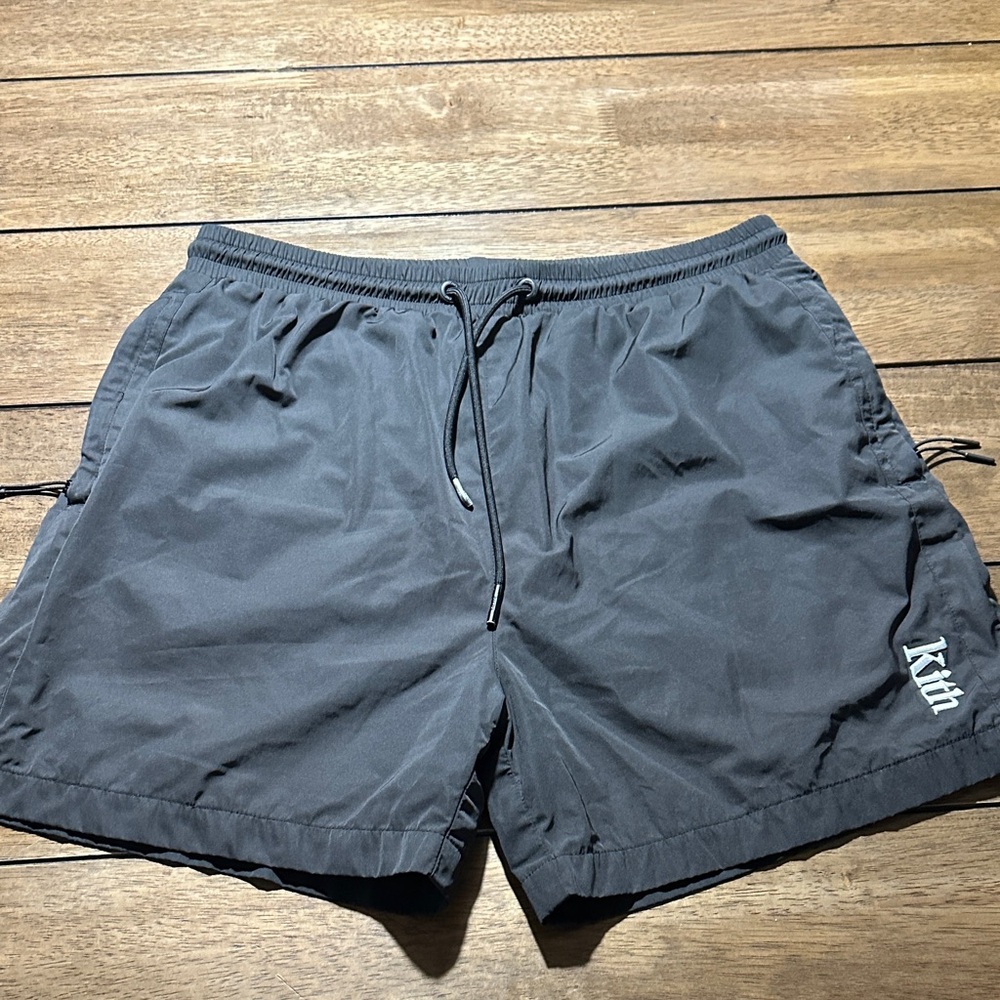 Kith Dark Gray Elastic Waist Shorts